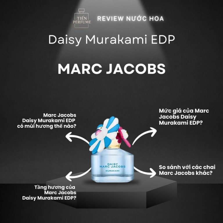 Review nước hoa Marc Jacobs Daisy Murakami EDP xanh dương _ Tiến Perfume