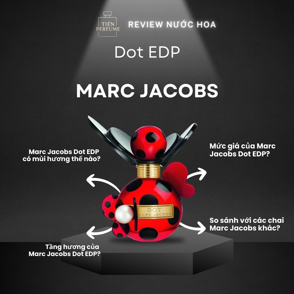 Review nước hoa Marc Jacobs Dot EDP _ Tiến Perfume