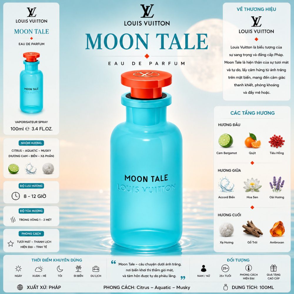 Louis Vuitton Moon Tale EDP 100ml 17 Thông tin Louis Vuitton Moon Tale _ Tiến Perfume