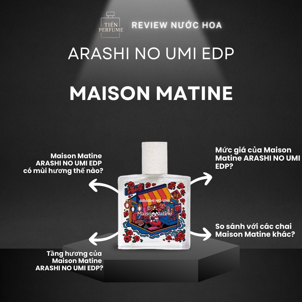 Review nước hoa Maison Matine ARASHI NO UMI EDP 1 Review nước hoa Maison Matine ARASHI NO UMI EDP _ Tiến Perfume