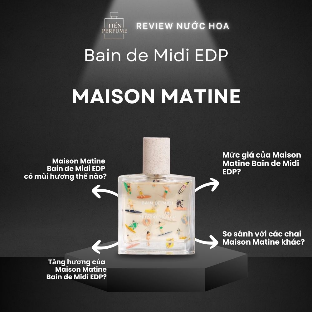 Review nước hoa Maison Matine Bain de Midi EDP 1 Review nước hoa Maison Matine Bain de Midi EDP _ Tiến Perfume