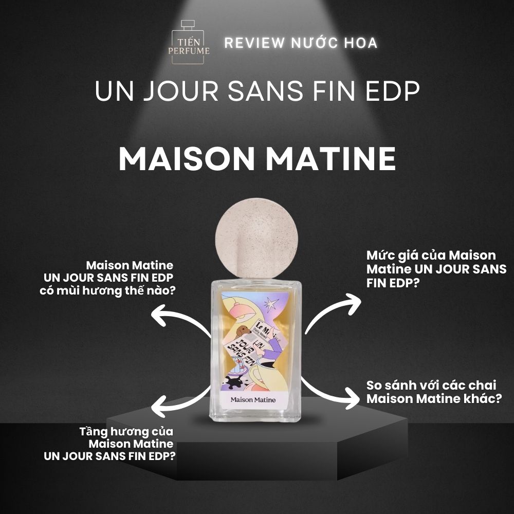 Review nước hoa Maison Matine UN JOUR SANS FIN EDP _ Tiến Perfume