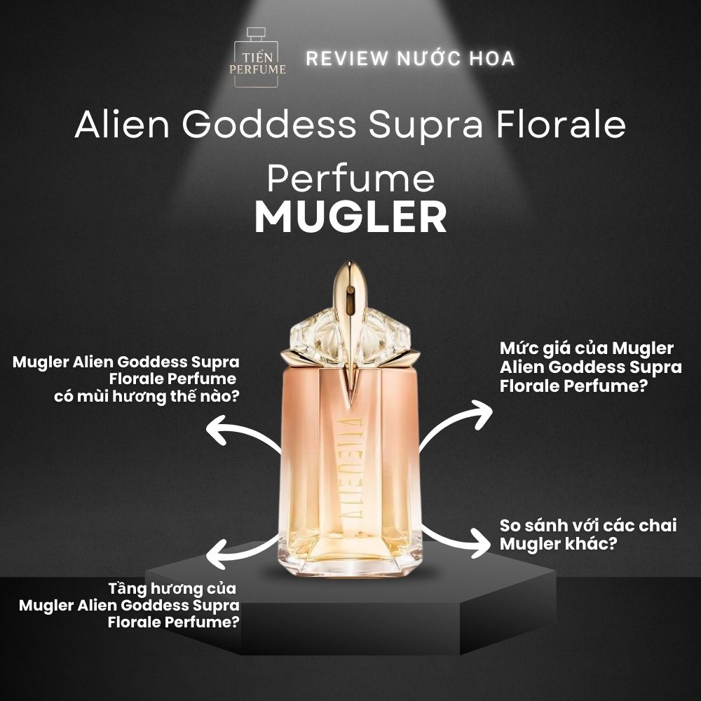 Review nước hoa Mugler Alien Goddess Supra Florale Perfume _ Tiến Perfume