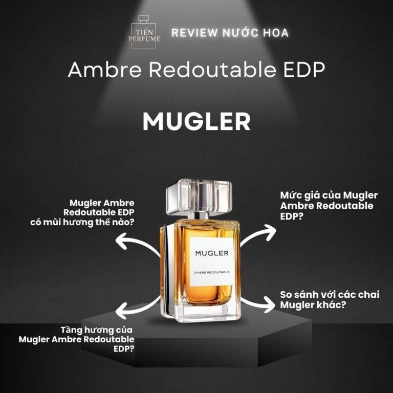 Review nước hoa Mugler Ambre Redoutable EDP _ Tiến Perfume
