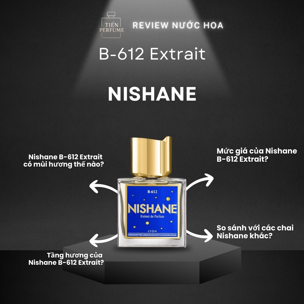 Review nước hoa Nishane B-612 Extrait _ Tiến Perfume