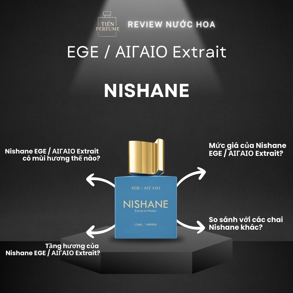 Review nước hoa Nishane EGE _ ΑΙΓΑΙΟ Extrait _ Tiến Perfume