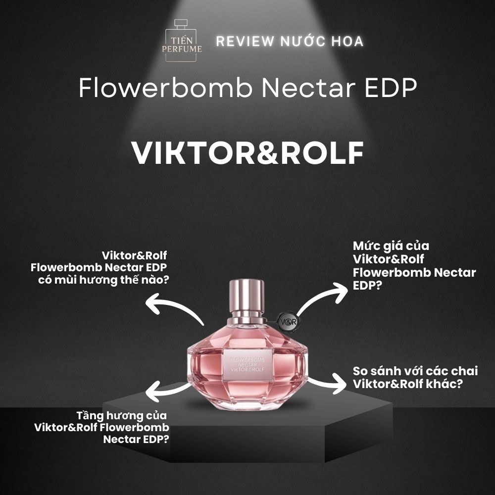 Review nước hoa Viktor&Rolf Flowerbomb Nectar EDP _ Tiến Perfume