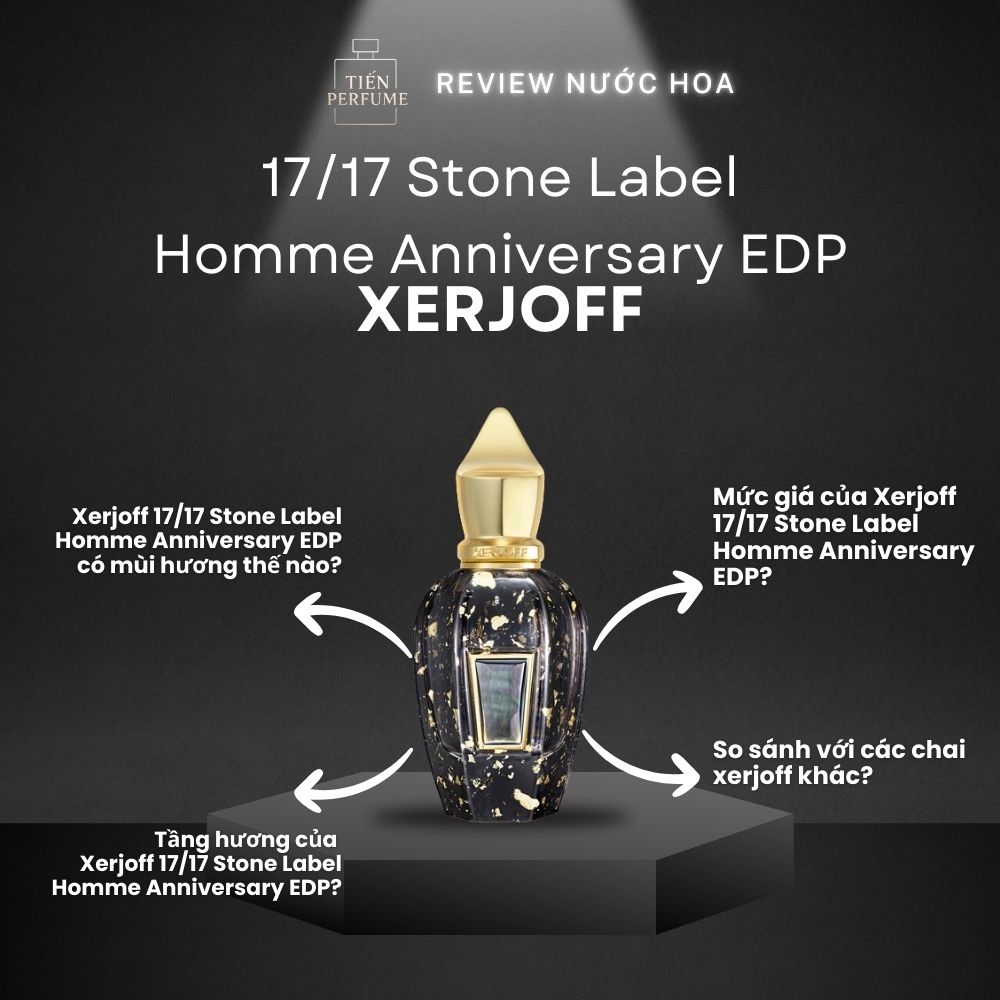 Review nước hoa Xerjoff 17_17 Stone Label Homme Anniversary EDP 1 Review nước hoa Xerjoff 17_17 Stone Label Homme Anniversary EDP _ Tiến Perfume