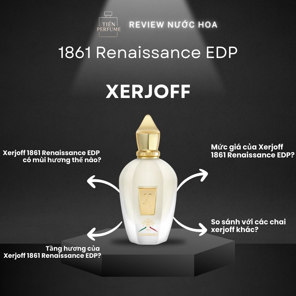 Review nước hoa Xerjoff 1861 Renaissance EDP 1 Review nước hoa Xerjoff 1861 Renaissance EDP _ Tiến Perfume