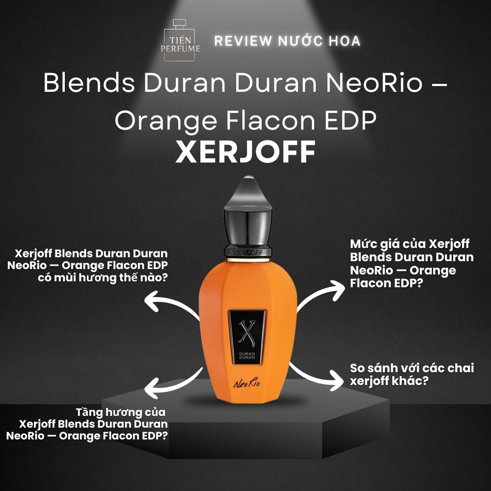 Review nước hoa Xerjoff Blends Duran Duran NeoRio — Orange Flacon EDP 1 Review nước hoa Xerjoff Blends Duran Duran NeoRio — Orange Flacon EDP _ Tiến Perfume