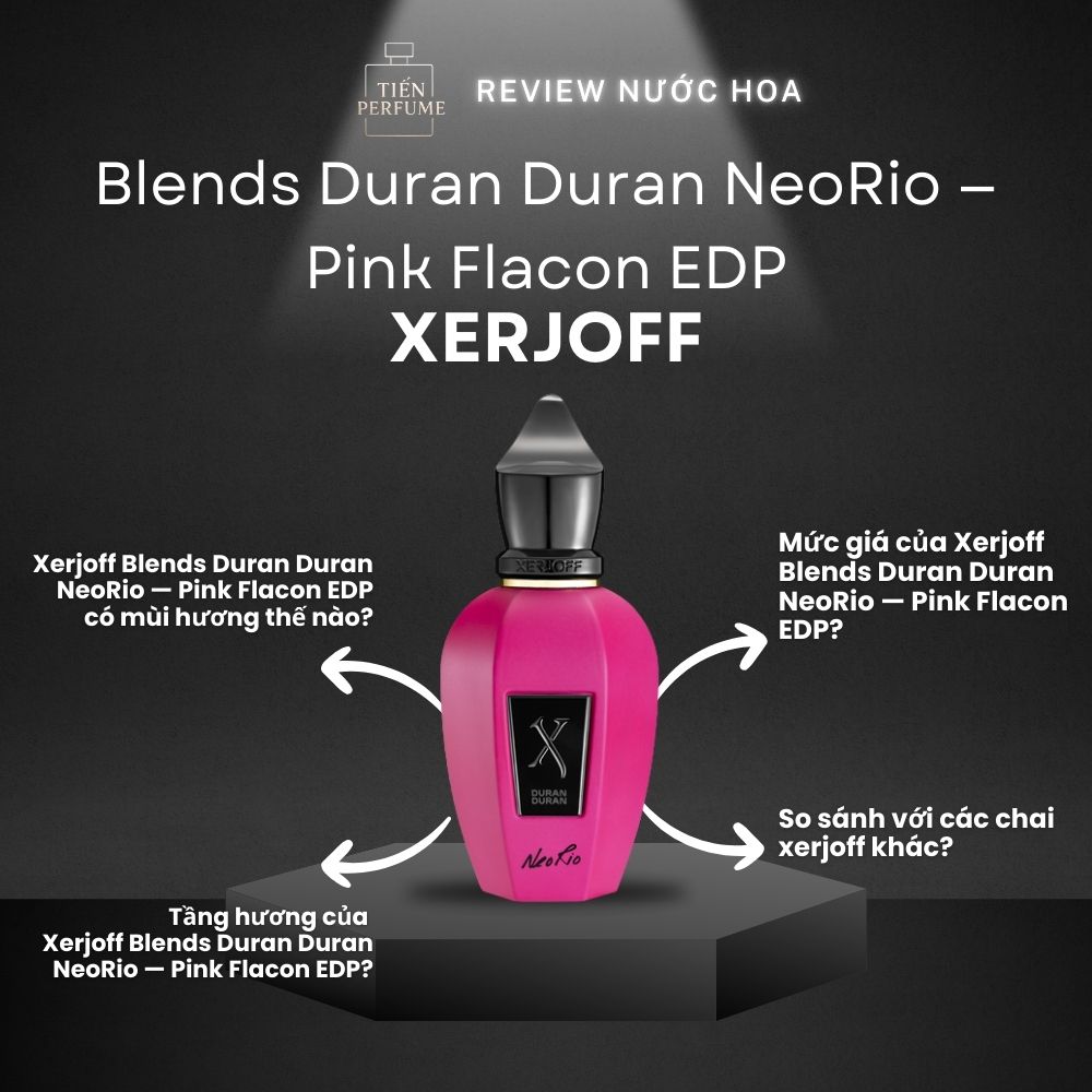 Review nước hoa Xerjoff Blends Duran Duran NeoRio — Pink Flacon EDP 1 Review nước hoa Xerjoff Blends Duran Duran NeoRio — Pink Flacon EDP _ Tiến Perfume