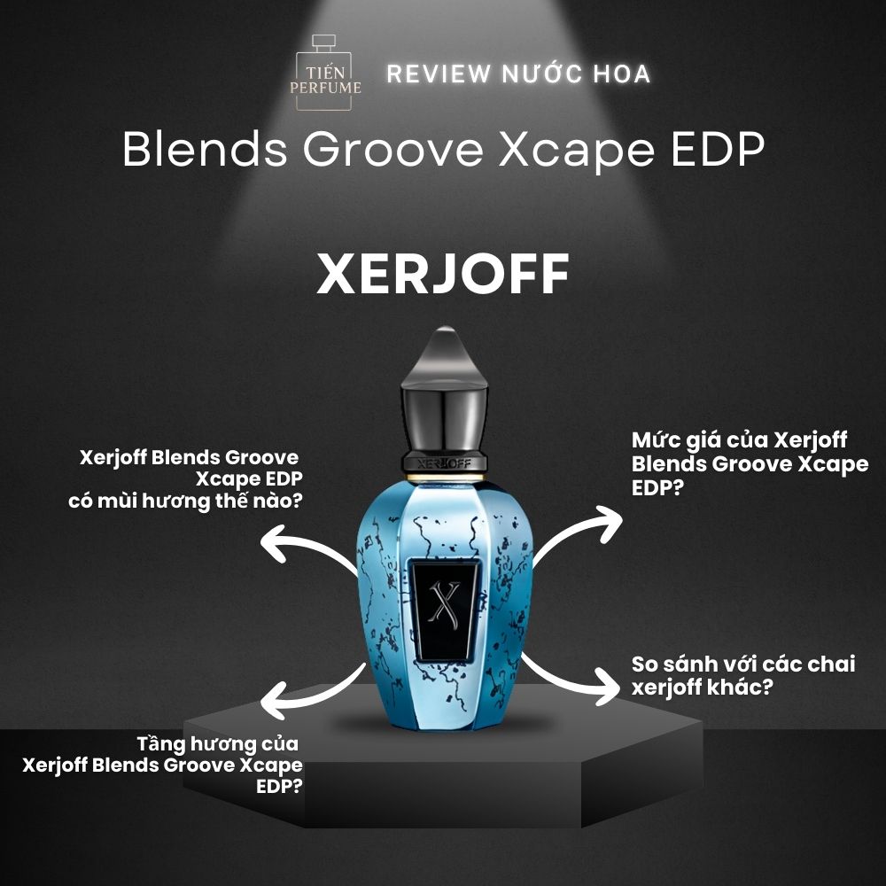 Review nước hoa Xerjoff Blends Groove Xcape EDP 1 Review nước hoa Xerjoff Blends Groove Xcape EDP _ Tiến Perfume