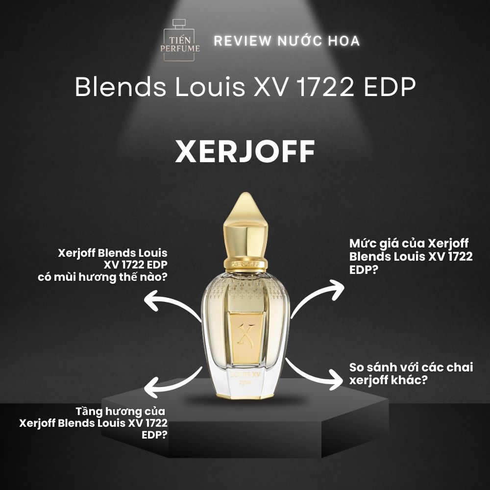Review nước hoa Xerjoff Blends Louis XV 1722 EDP 1 Review nước hoa Xerjoff Blends Louis XV 1722 EDP _ Tiến Perfume