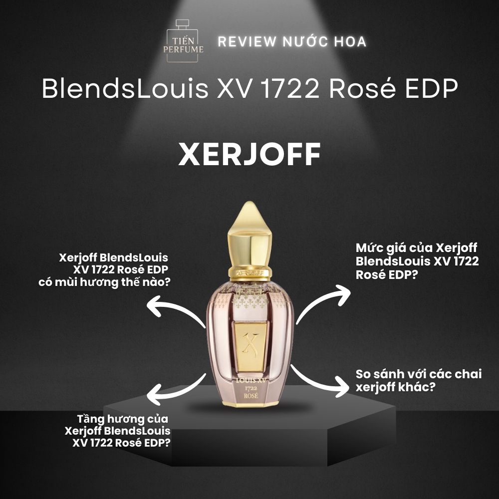 Review nước hoa Xerjoff BlendsLouis XV 1722 Rose EDP 1 Review nước hoa Xerjoff BlendsLouis XV 1722 Rose EDP _ Tiến Perfume