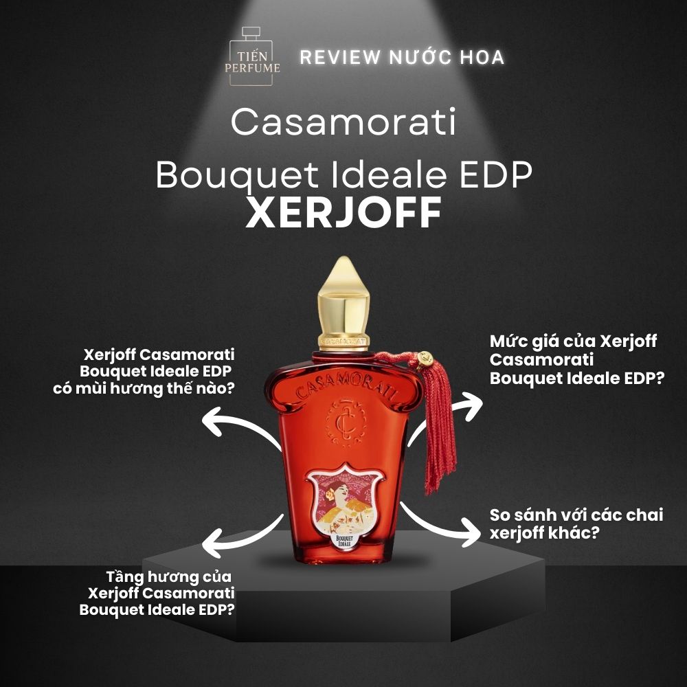 Review nước hoa Xerjoff Casamorati Bouquet Ideale EDP 1 Review nước hoa Xerjoff Casamorati Bouquet Ideale EDP _ Tiến Perfume