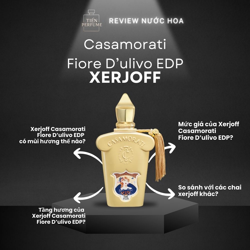 Review nước hoa Xerjoff Casamorati Fiore Dulivo EDP 1 Review nước hoa Xerjoff Casamorati Fiore Dulivo EDP _ Tiến Perfume
