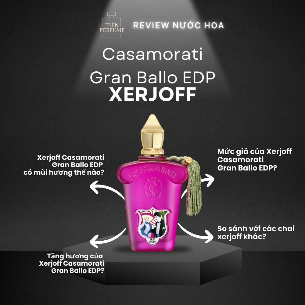 Review nước hoa Xerjoff Casamorati Gran Ballo EDP 1 Review nước hoa Xerjoff Casamorati Gran Ballo EDP _ Tiến Perfume