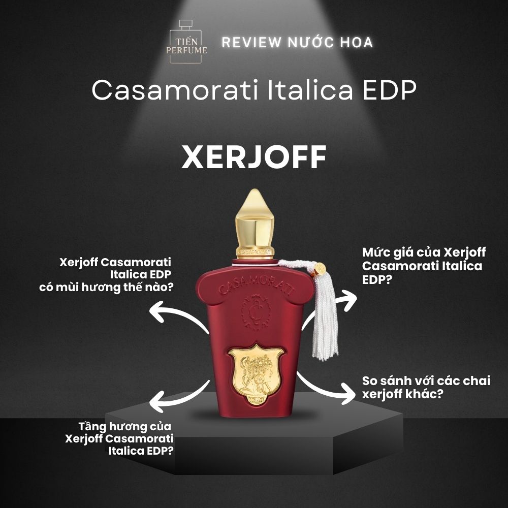 Review nước hoa Xerjoff Casamorati Italica EDP 1 Review nước hoa Xerjoff Casamorati Italica EDP _ Tiến Perfume