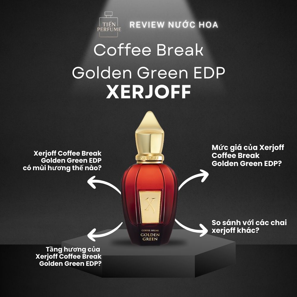 Review nước hoa Xerjoff Coffee Break Golden Green EDP 1 Review nước hoa Xerjoff Coffee Break Golden Green EDP _ Tiến Perfume