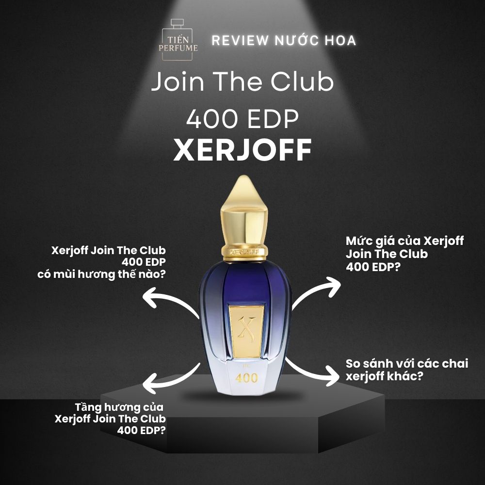 Review nước hoa Xerjoff Join The Club 400 EDP 1 Review nước hoa Xerjoff Join The Club 400 EDP _ Tiến Perfume