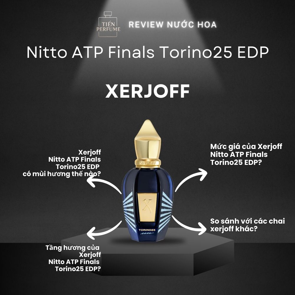 Review nước hoa Xerjoff Nitto ATP Finals Torino25 EDP _ Tiến Perfume