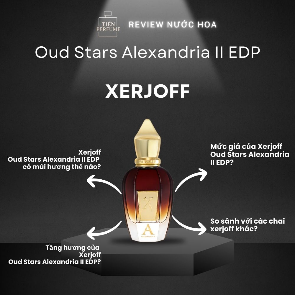 Review nước hoa Xerjoff Oud Stars Alexandria II EDP 1 Review nước hoa Xerjoff Oud Stars Alexandria II EDP _ Tiến Perfume
