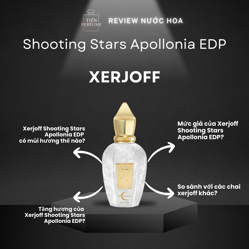 Review nước hoa Xerjoff Shooting Stars Apollonia EDP 1 Review nước hoa Xerjoff Shooting Stars Apollonia EDP _ Tiến Perfume