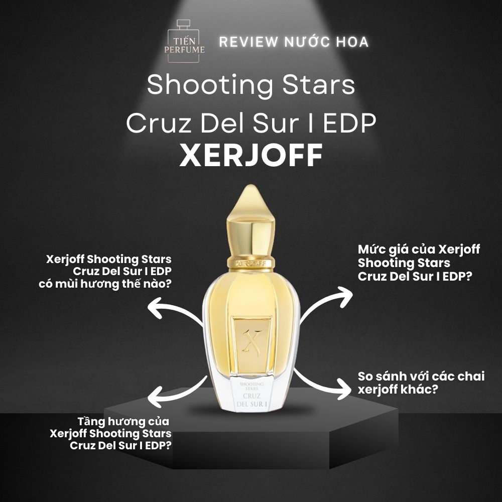 Review nước hoa Xerjoff Shooting Stars Cruz Del Sur I EDP 1 Review nước hoa Xerjoff Shooting Stars Cruz Del Sur I EDP _ Tiến Perfume