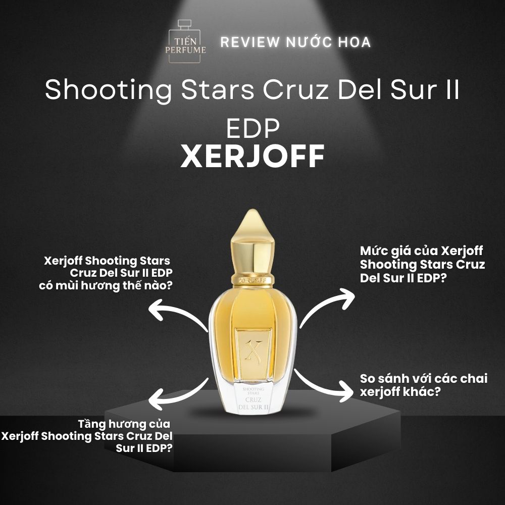 Review nước hoa Xerjoff Shooting Stars Cruz Del Sur II EDP 1 Review nước hoa Xerjoff Shooting Stars Cruz Del Sur II EDP _ Tiến Perfume