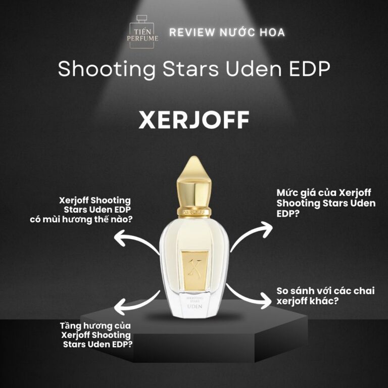 Review nước hoa Xerjoff Shooting Stars Uden EDP _ Tiến Perfume