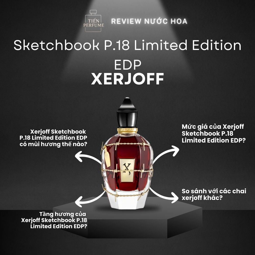 Review nước hoa Xerjoff Sketchbook P.18 Limited Edition EDP 1 Review nước hoa Xerjoff Sketchbook P.18 Limited Edition EDP _ Tiến Perfume
