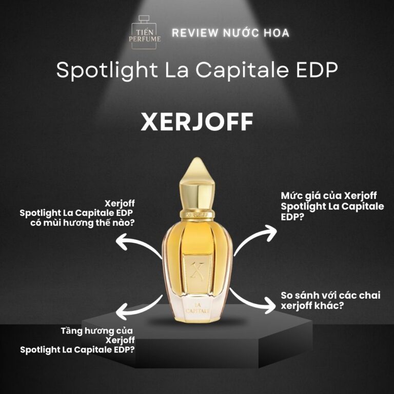 Review nước hoa Xerjoff Spotlight La Capitale EDP _ Tiến Perfume