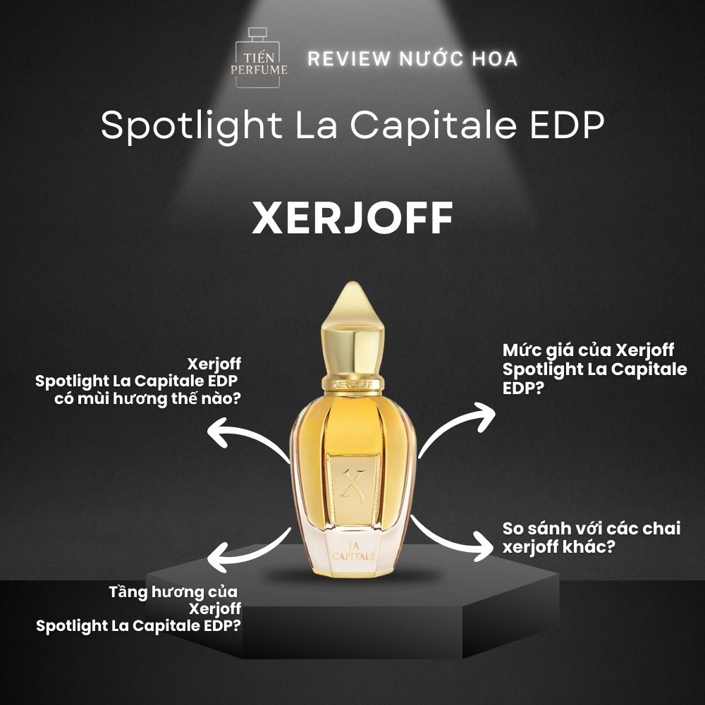 Review nước hoa Xerjoff Spotlight La Capitale EDP _ Tiến Perfume