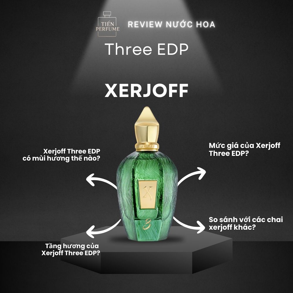 Review nước hoa Xerjoff Three EDP 1 Review nước hoa Xerjoff Three EDP _ Tiến Perfume