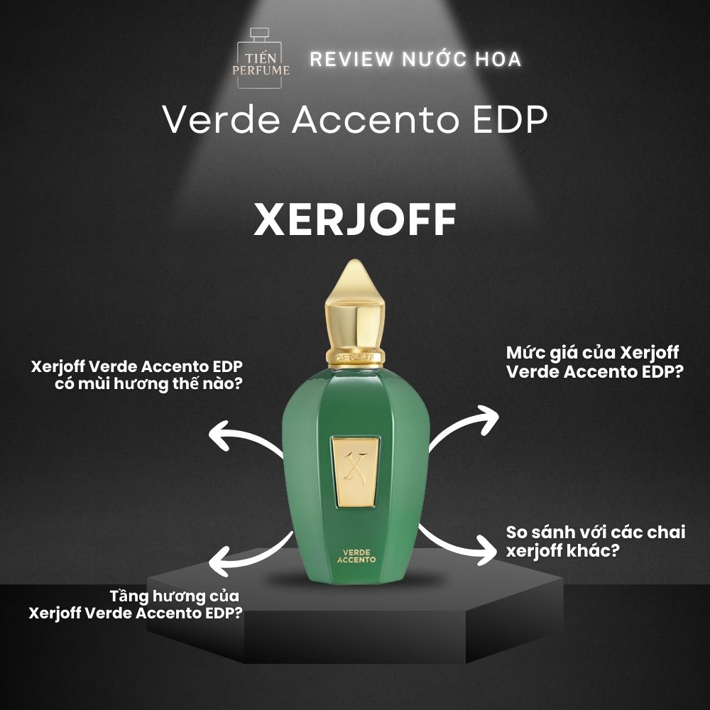 Review nước hoa Xerjoff Verde Accento EDP _ Tiến Perfume