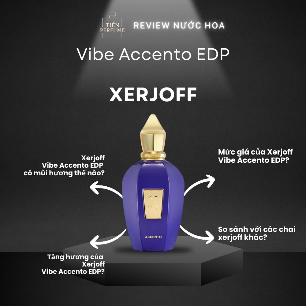 Review nước hoa Xerjoff Vibe Accento EDP 1 Review nước hoa Xerjoff Vibe Accento EDP _ Tiến Perfume