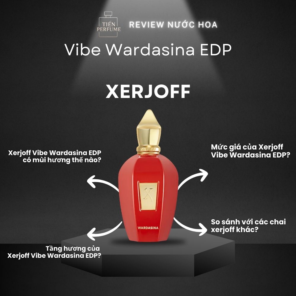 Review nước hoa Xerjoff Vibe Wardasina EDP _ Tiến Perfume