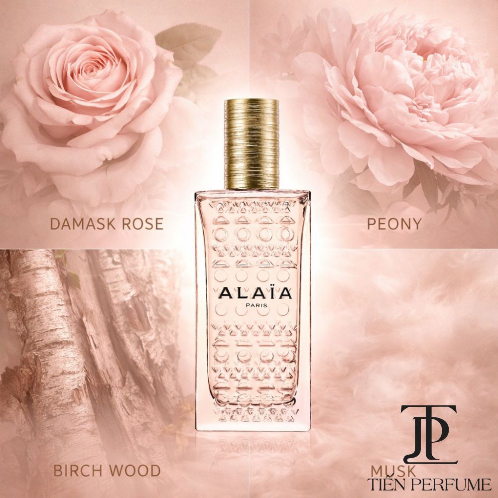 Alaia Paris EDP Nude 100ml 9 Authentic Fragrance Alaia Paris EDP Nude _ Nốt hương Alaia Nude _ Tiến Perfume