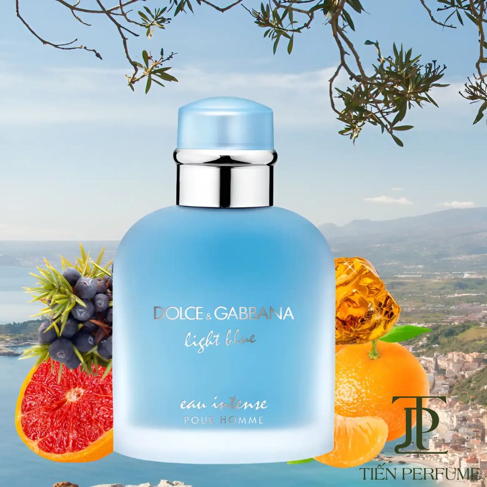 Dolce & Gabbana Light Blue Eau Intense Pour Homme EDP 100ml 28 Dolce & Gabbana Light Blue Eau Intense Pour Homme EDP chính hãng _ Tiến Perfume