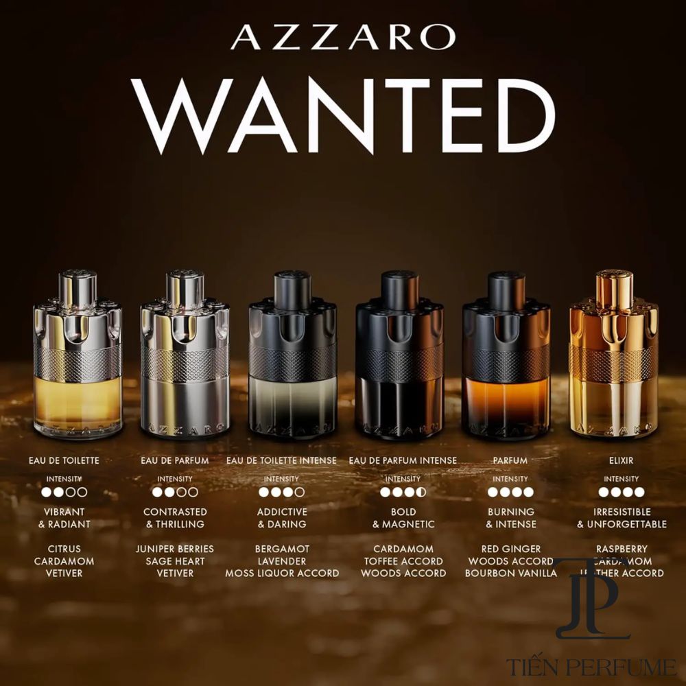 Azzaro Forever Wanted Elixir Parfum 100ml 6 Line nước hoa Azzaro Wanted cho nam _ Tiến Perfume