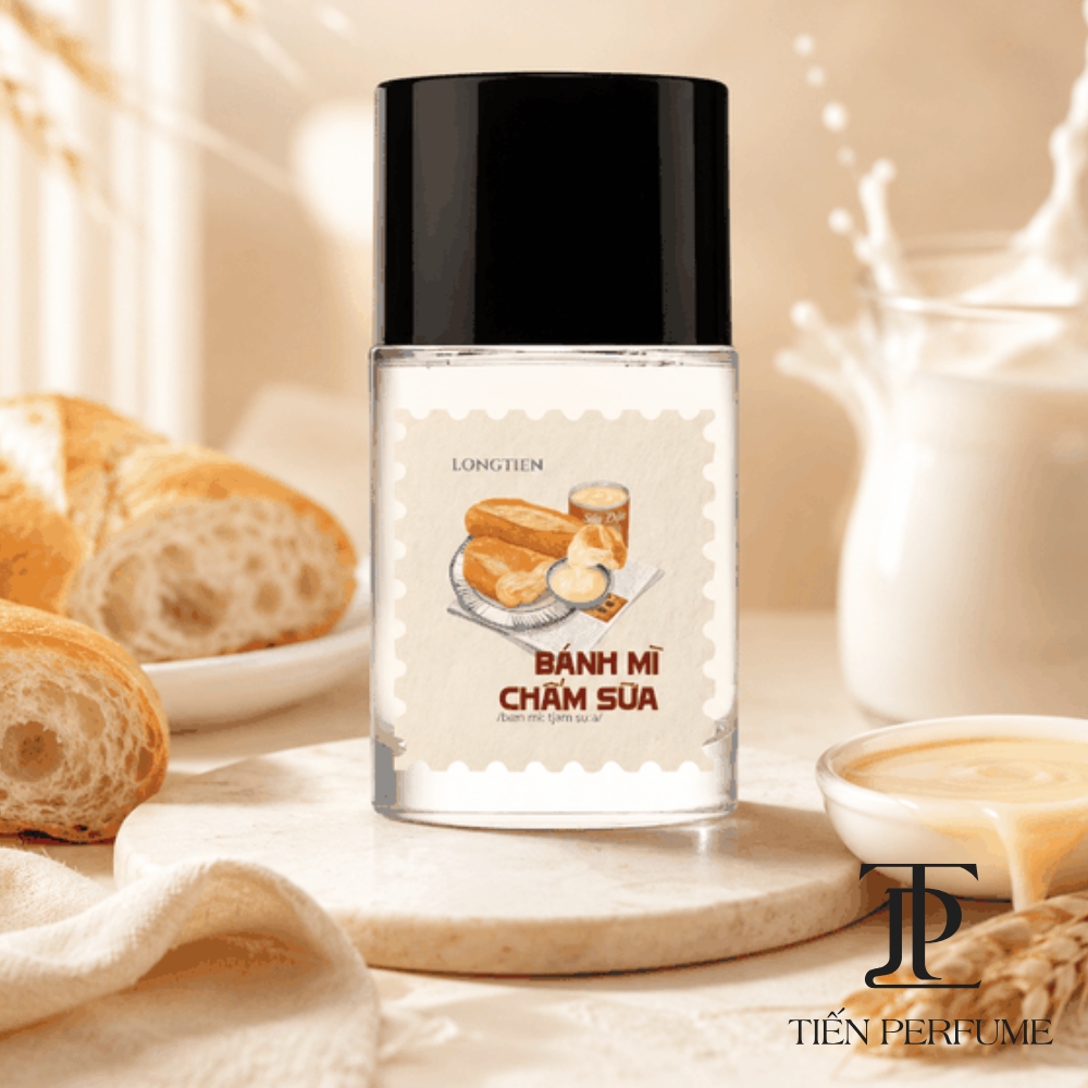LONGTIEN Bánh Mì Chấm Sữa EDP 50ml 4 Nước hoa LONGTIEN Bánh Mì auth _ Tiến Perfume