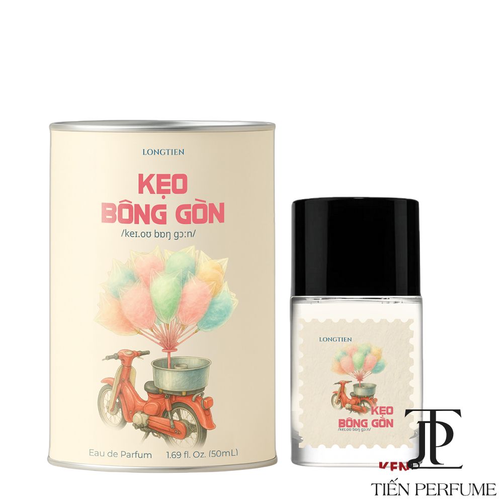 LONGTIEN Kẹo Bông Gòn EDP 50ml 3 Nước hoa LONGTIEN Kẹo Bông Gòn EDP 50ml _ Tiến Perfume