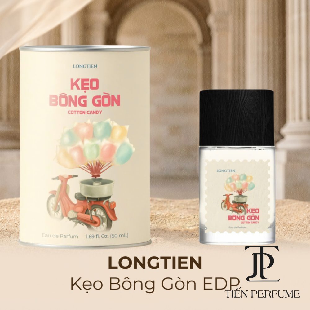 LONGTIEN Kẹo Bông Gòn EDP 50ml 8 Nước hoa LONGTIEN Kẹo Bông Gòn authentic _ Tiến Perfume