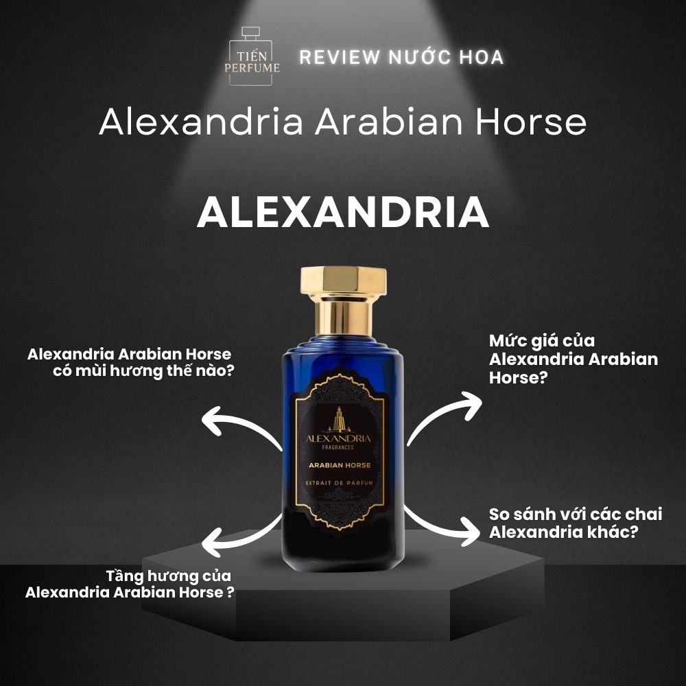 Review nước hoa Alexandria Arabian Horse 1 Review nước hoa Alexandria Arabian Horse _ Tiến Perfume