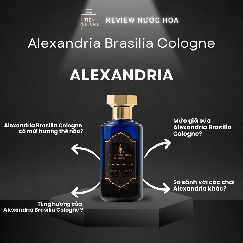 Review nước hoa Alexandria Brasilia Cologne 1 Review nước hoa Alexandria Brasilia Cologne _ Tiến Perfume