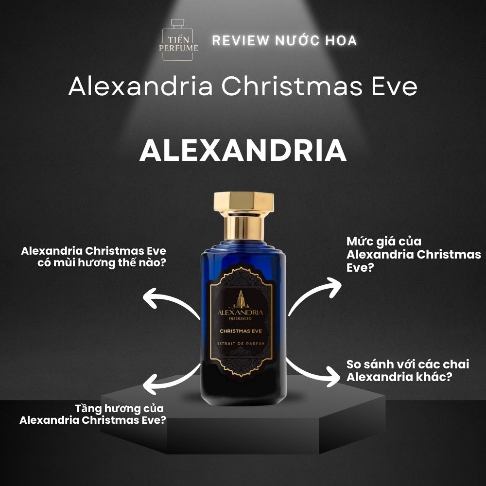 Review nước hoa Alexandria Christmas Eve _ Tiến Perfume