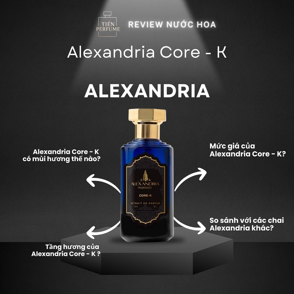 Review nước hoa Alexandria Core - K 1 Review nước hoa Alexandria Core - K _ Tiến Perfume