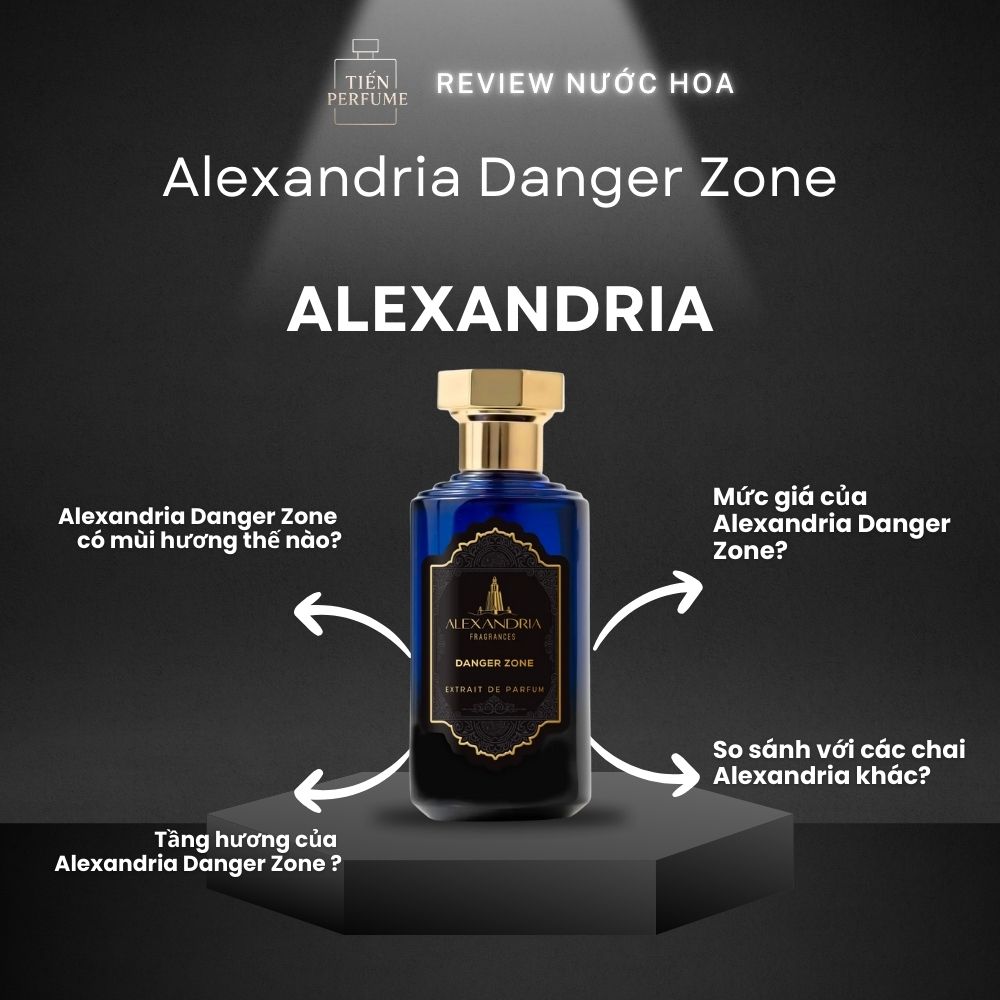 Review nước hoa Alexandria Danger Zone 1 Review nước hoa Alexandria Danger Zone _ Tiến Perfume