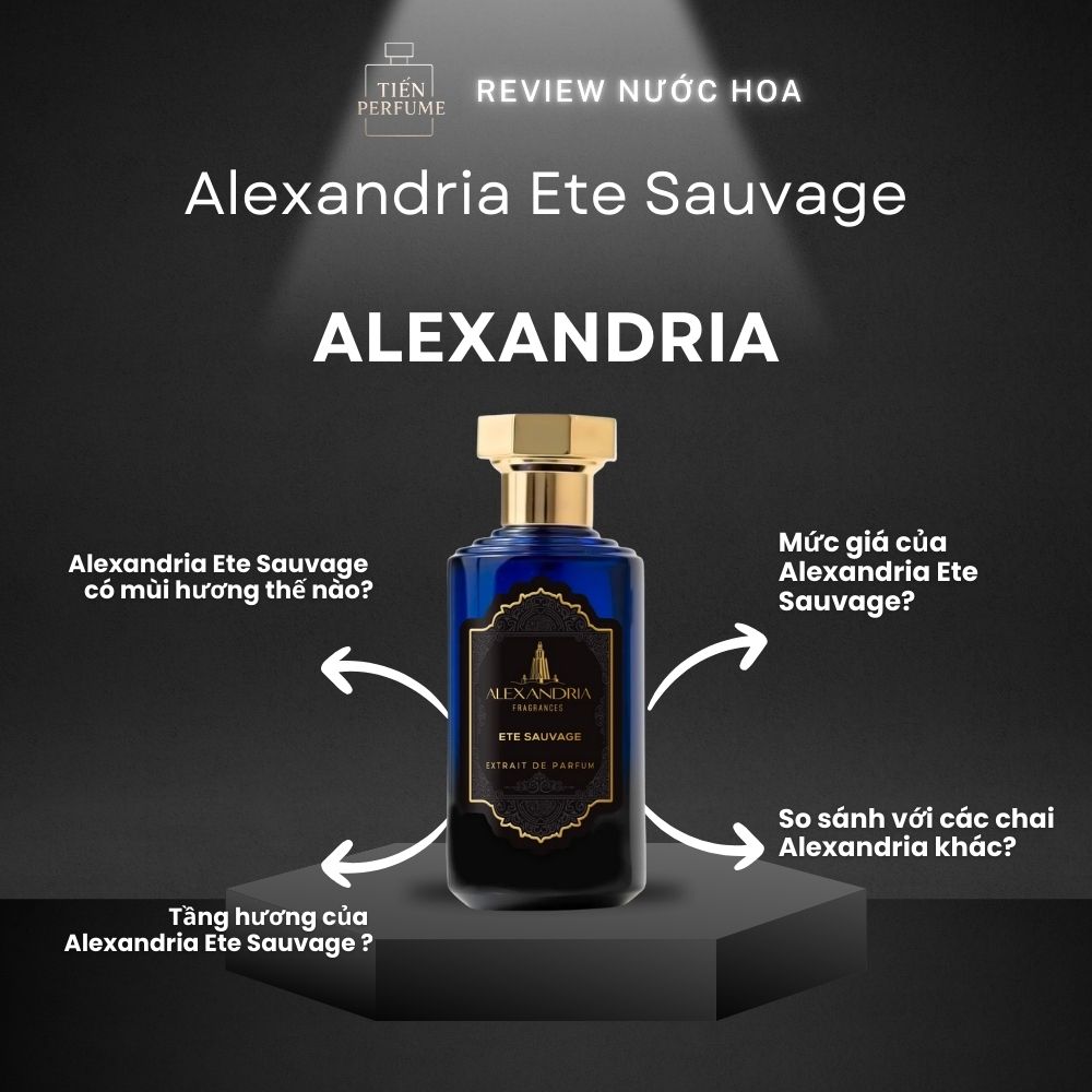Review nước hoa Alexandria Ete Sauvage 1 Review nước hoa Alexandria Ete Sauvage _ Tiến Perfume