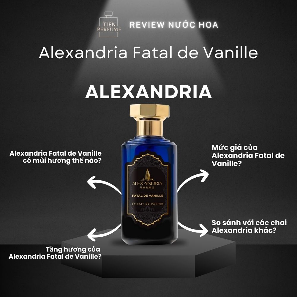 Review nước hoa Alexandria Fatal de Vanille 1 Review nước hoa Alexandria Fatal de Vanille _ Tiến Perfume